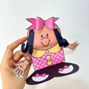 Atividade menina Bonita do Laço de Fita.