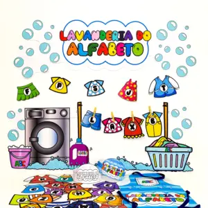 Lavandeira do Alfabeto.