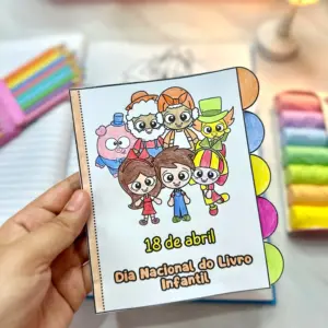Livrinho Dia Nacional do Livro Infantil.