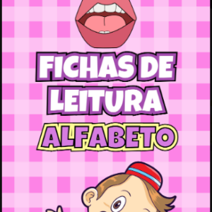 Fichas de leitura alfabeto